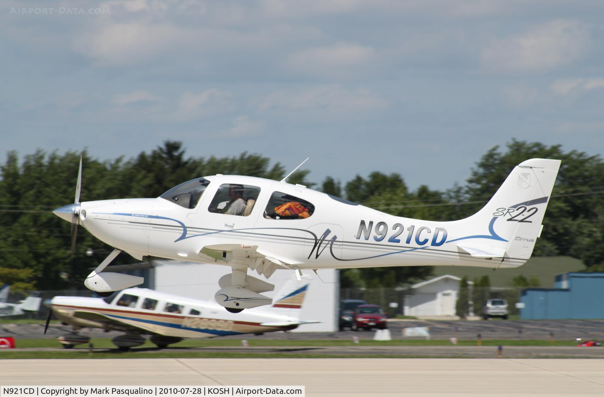 N921CD, 2002 Cirrus SR22 C/N 0286, SR22