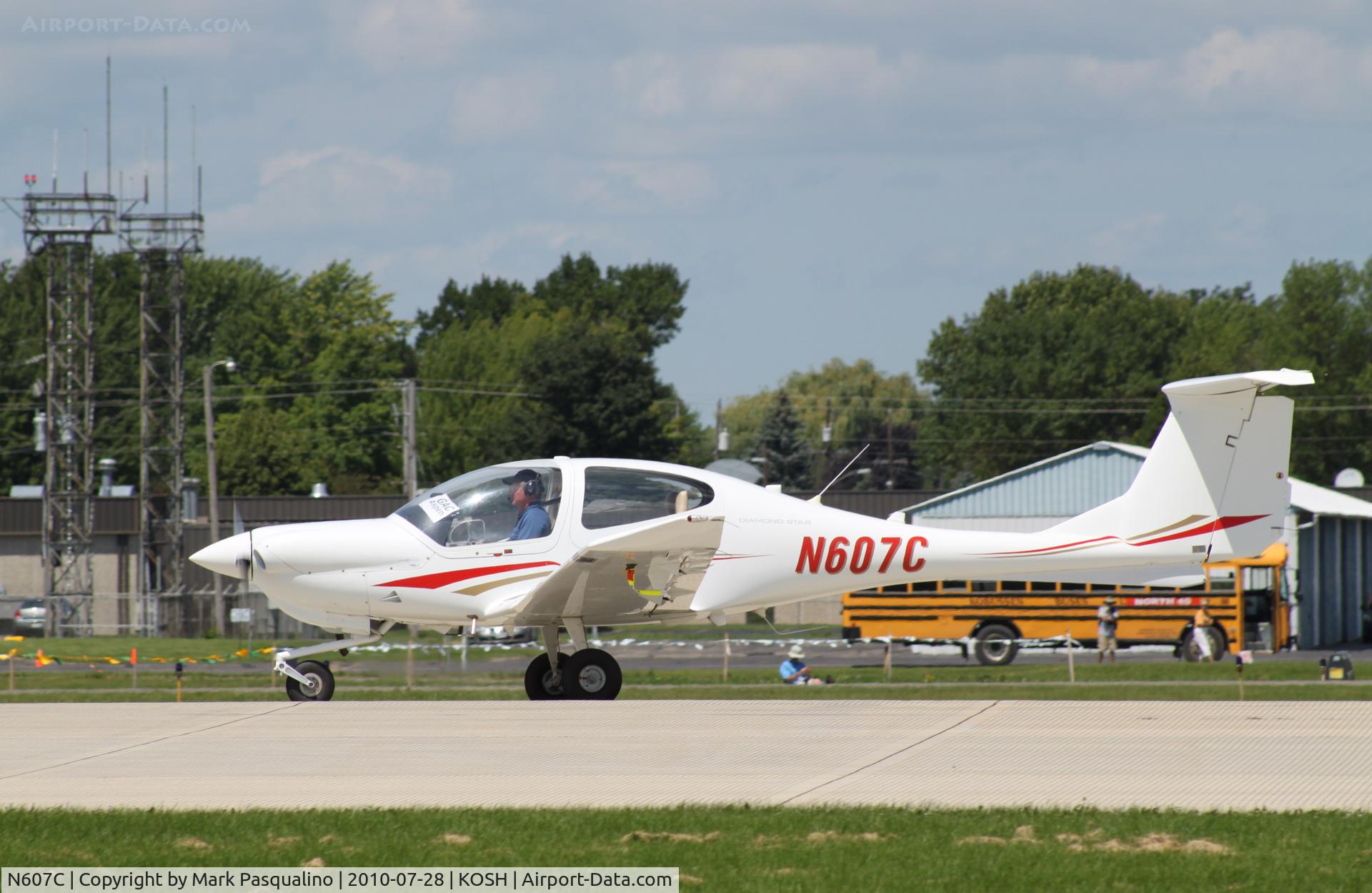 N607C, 2001 Diamond DA-40-180 Diamond Star C/N 40068, DA 40-180