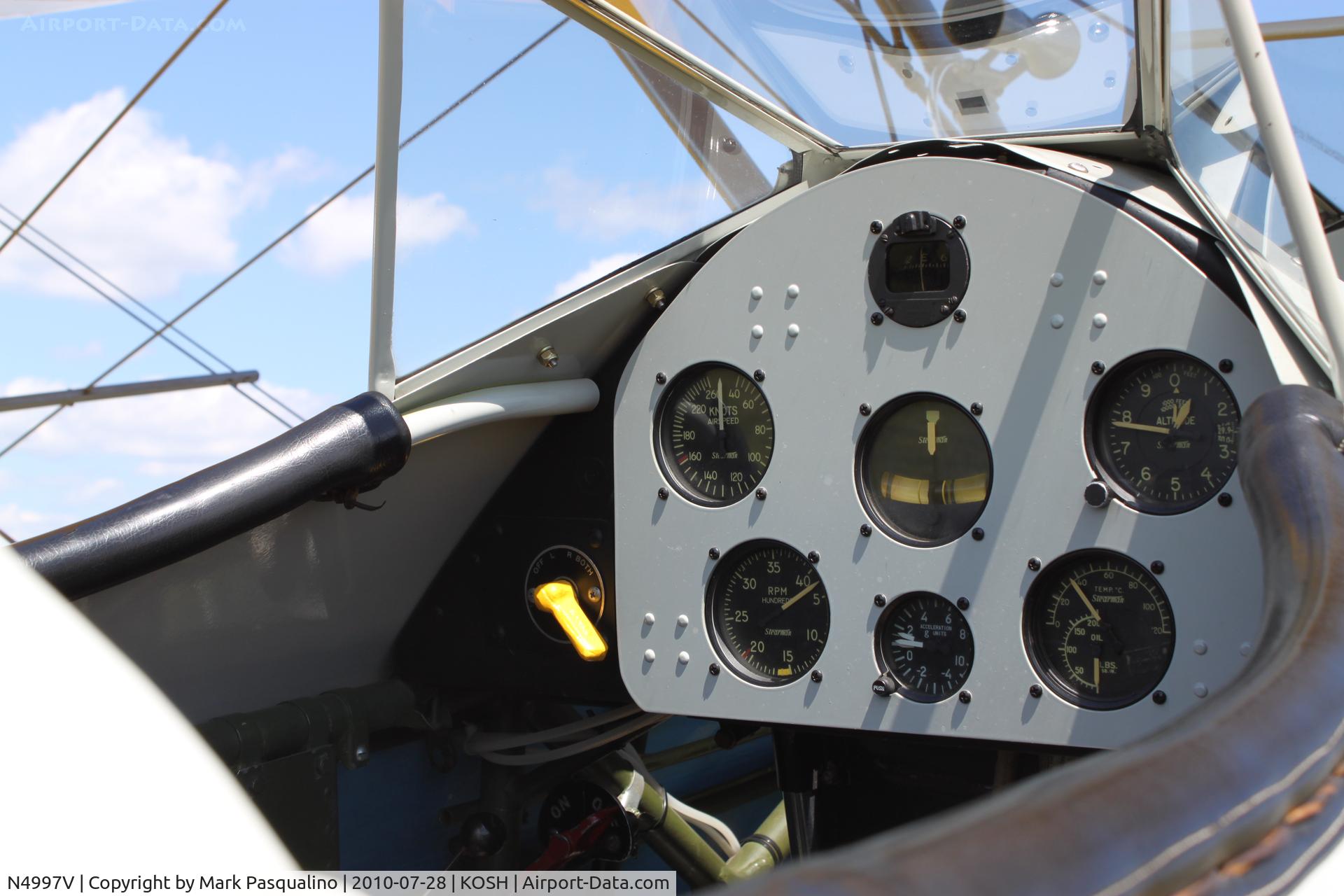 N4997V, 1942 Boeing A75N1(PT17) C/N 75-3423, Stearman