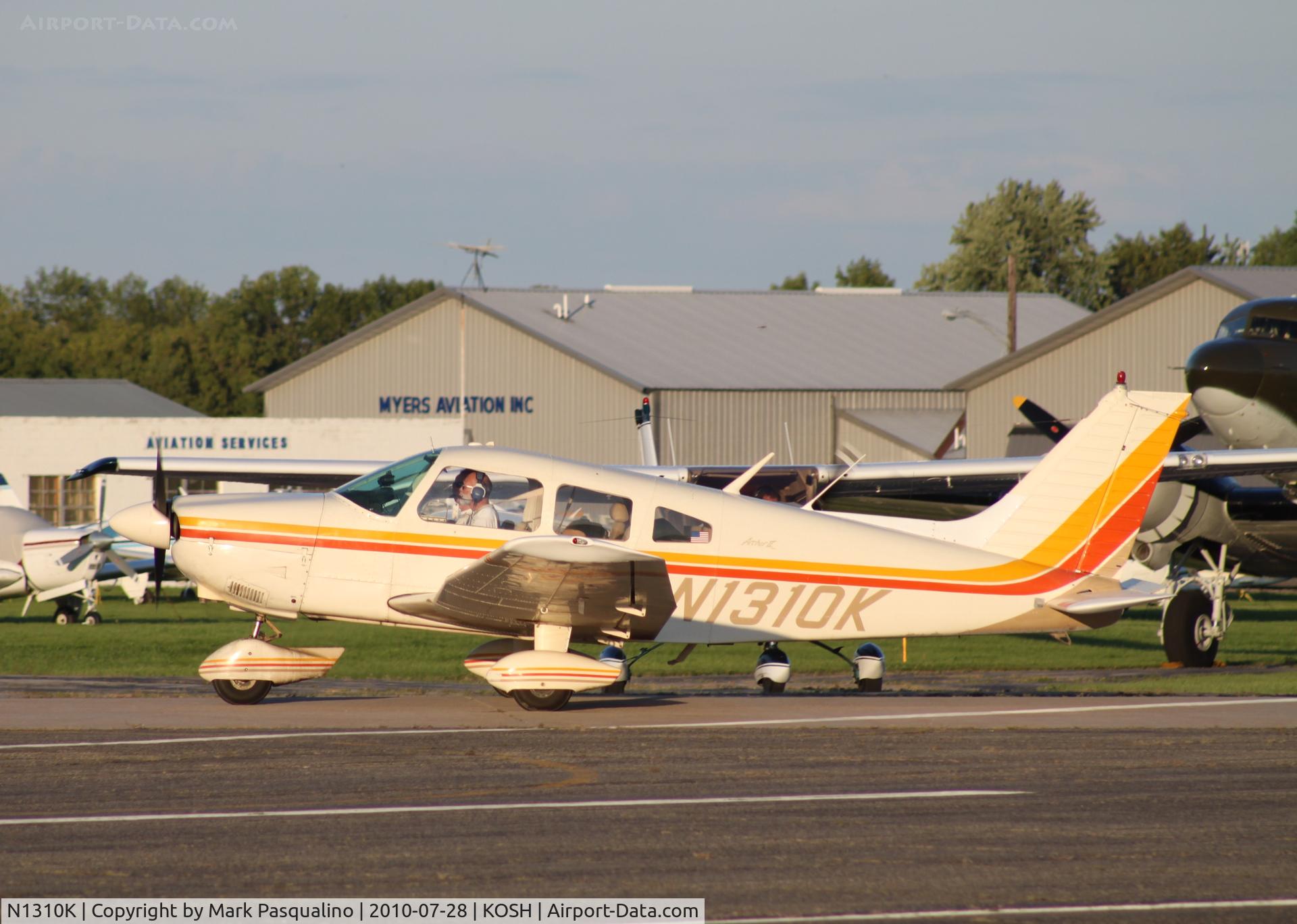 N1310K, 1976 Piper PA-28-181 C/N 28-7790216, Piper PA-28-181