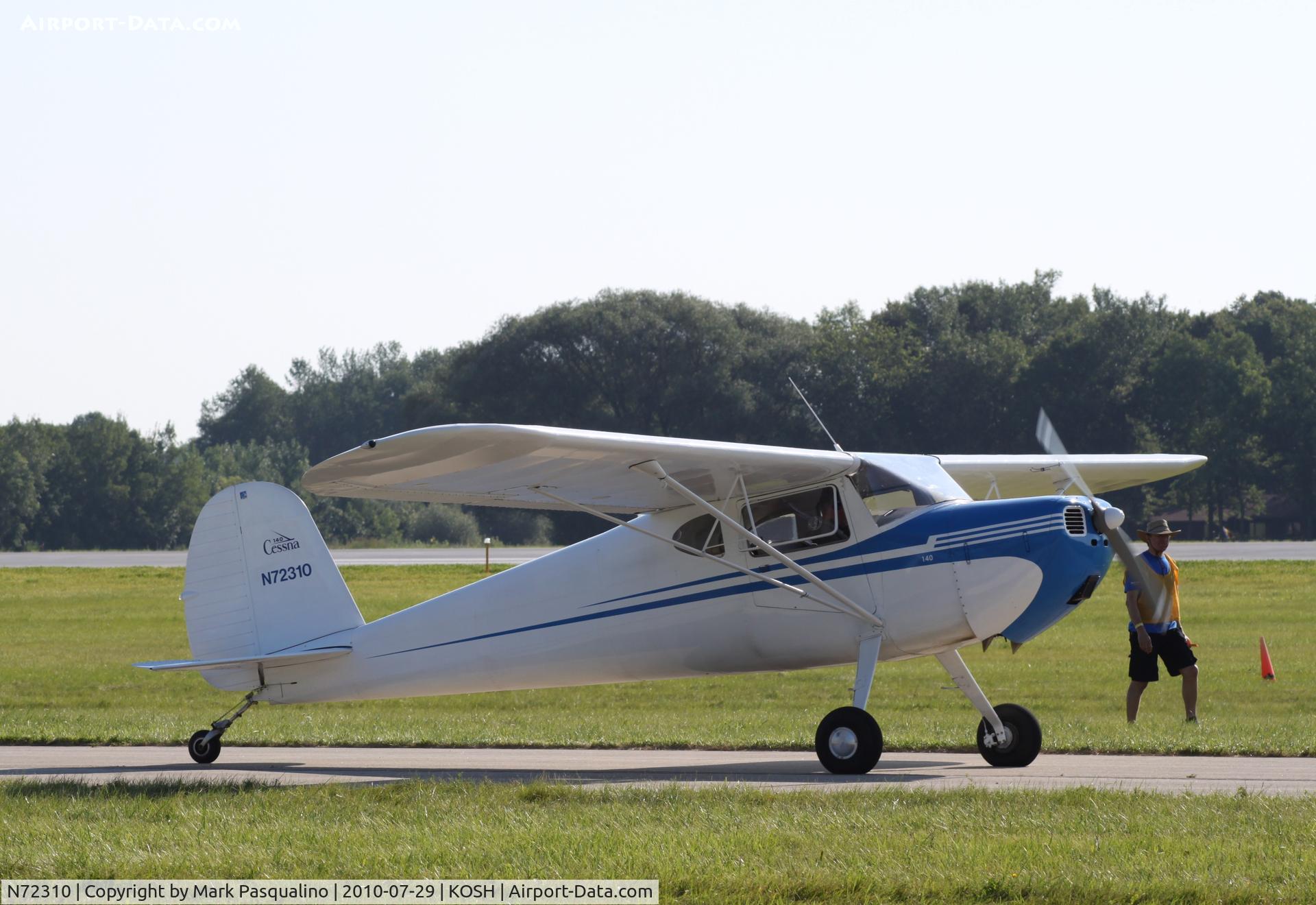 N72310, 1946 Cessna 140 C/N 9487, Cessna 140