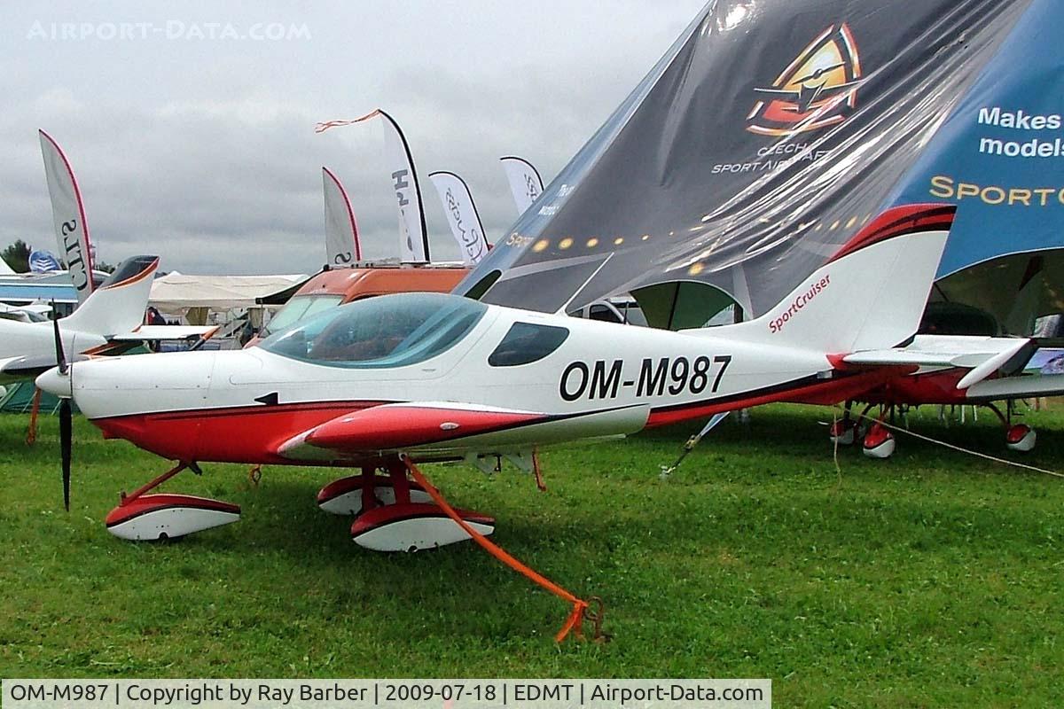 OM-M987, 2009 CZAW SportCruiser C/N 09SC275, Czech Aircraft Works SportCruiser [09SC275] Tanheim~D 18/07/2009