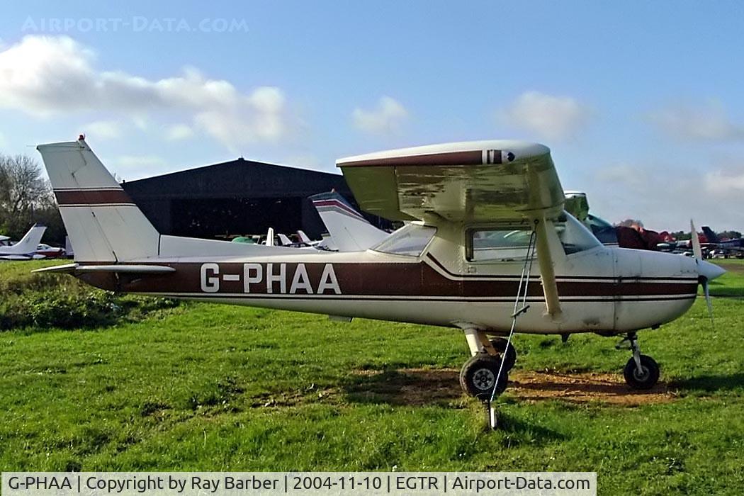 G-PHAA, 1974 Reims F150M C/N 1159, R/Cessna F.150M [1159] Elstree~G 10/11/2004