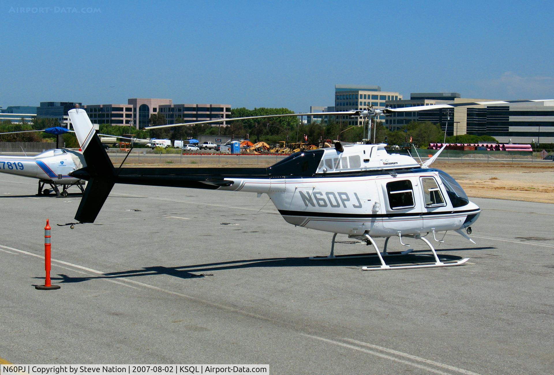 N60PJ, 1978 Bell 206B JetRanger C/N 2349, PJ Helicopters (Red Bluff, CA) 1978 Bell 206B