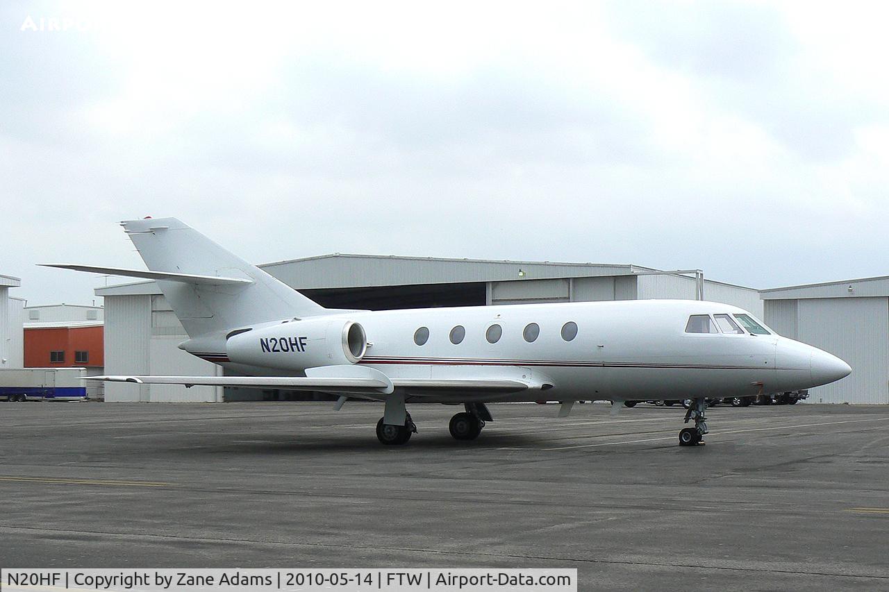 N20HF, 1969 Dassault Falcon (Mystere) 20D-5 C/N 191, At Meacham Field, Fort Worth, TX
