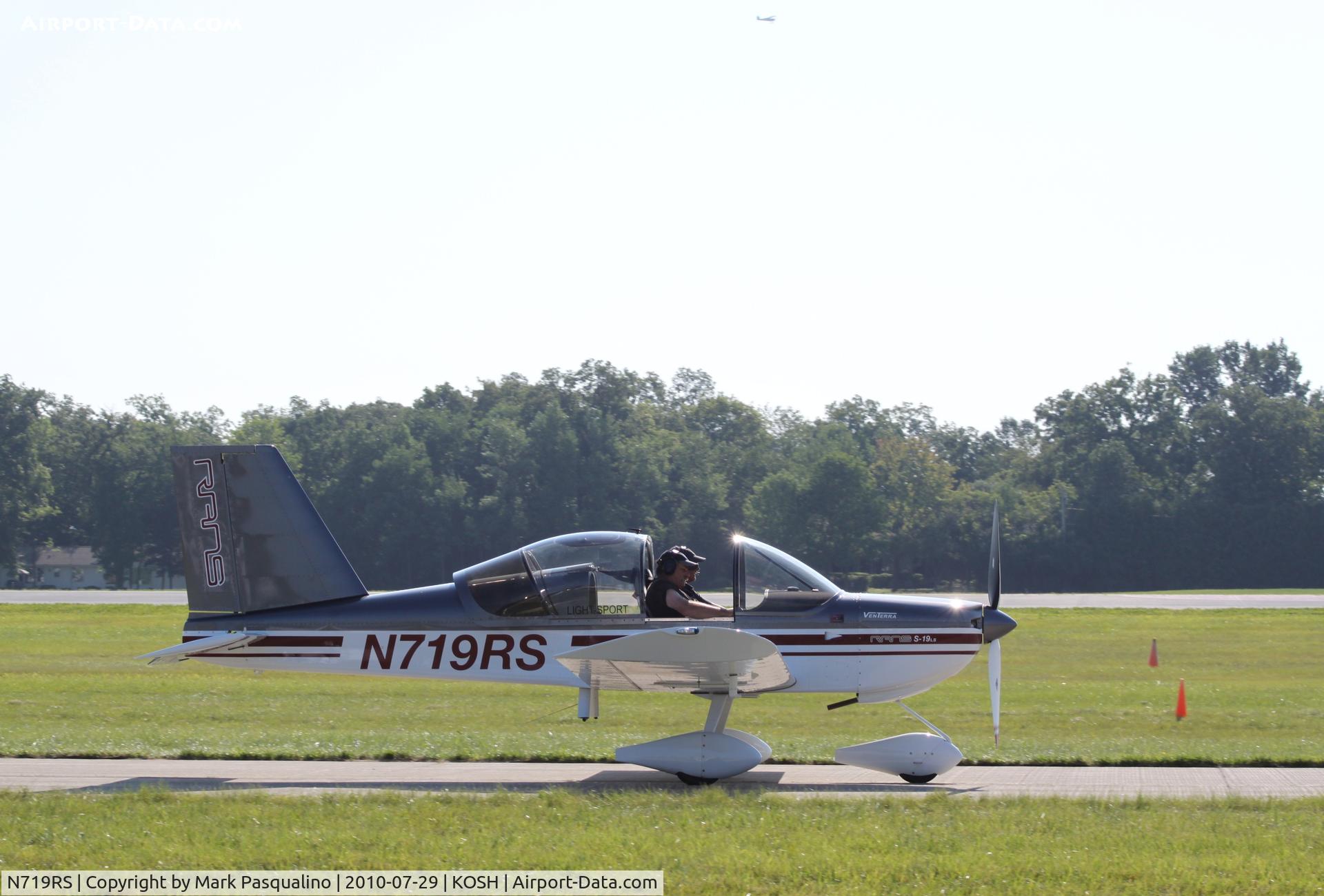N719RS, 2007 Rans S-19 Venterra C/N 070600001, Rans S-19
