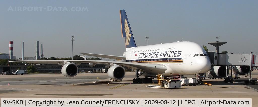 9V-SKB, 2006 Airbus A380-841 C/N 005, au T1