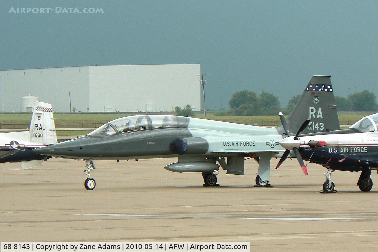 68-8143, 1968 Northrop T-38C Talon C/N T.6148, At Alliance Airport, Fort Worth, TX
