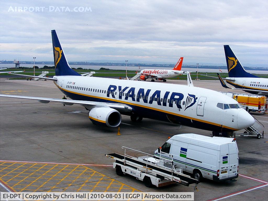 EI-DPT, 2007 Boeing 737-8AS C/N 35550, ryanair