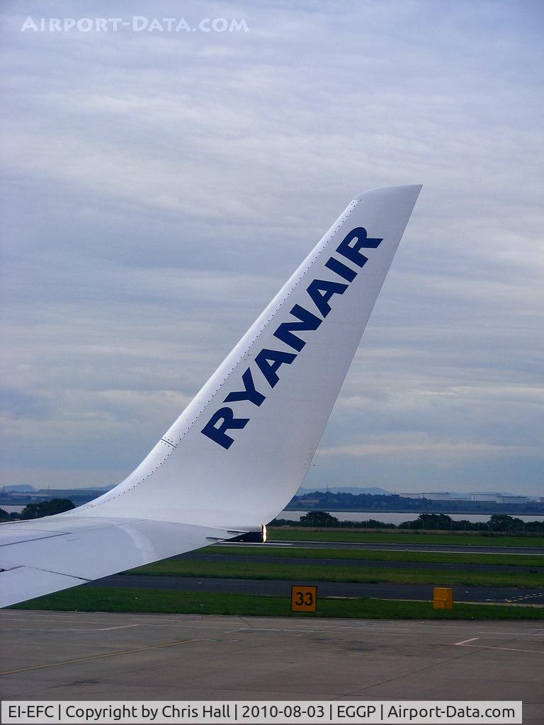 EI-EFC, 2009 Boeing 737-8AS C/N 35015, Ryanair