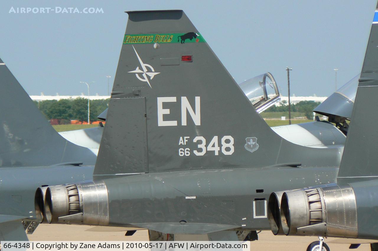 66-4348, 1966 Northrop T-38A Talon C/N N.5925, At Alliance Airport, Fort Worth, TX