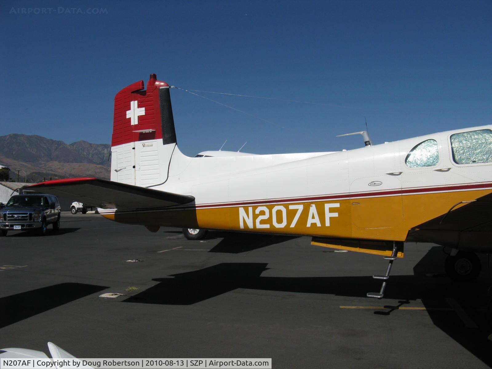N207AF, 1955 Beech C-50 Twin Bonanza C/N CH-144, 1955 Beech C50 Twin BONANZA 'PEGASUS', two Lycoming GO-480-F1A6 275  Hp each geared engines