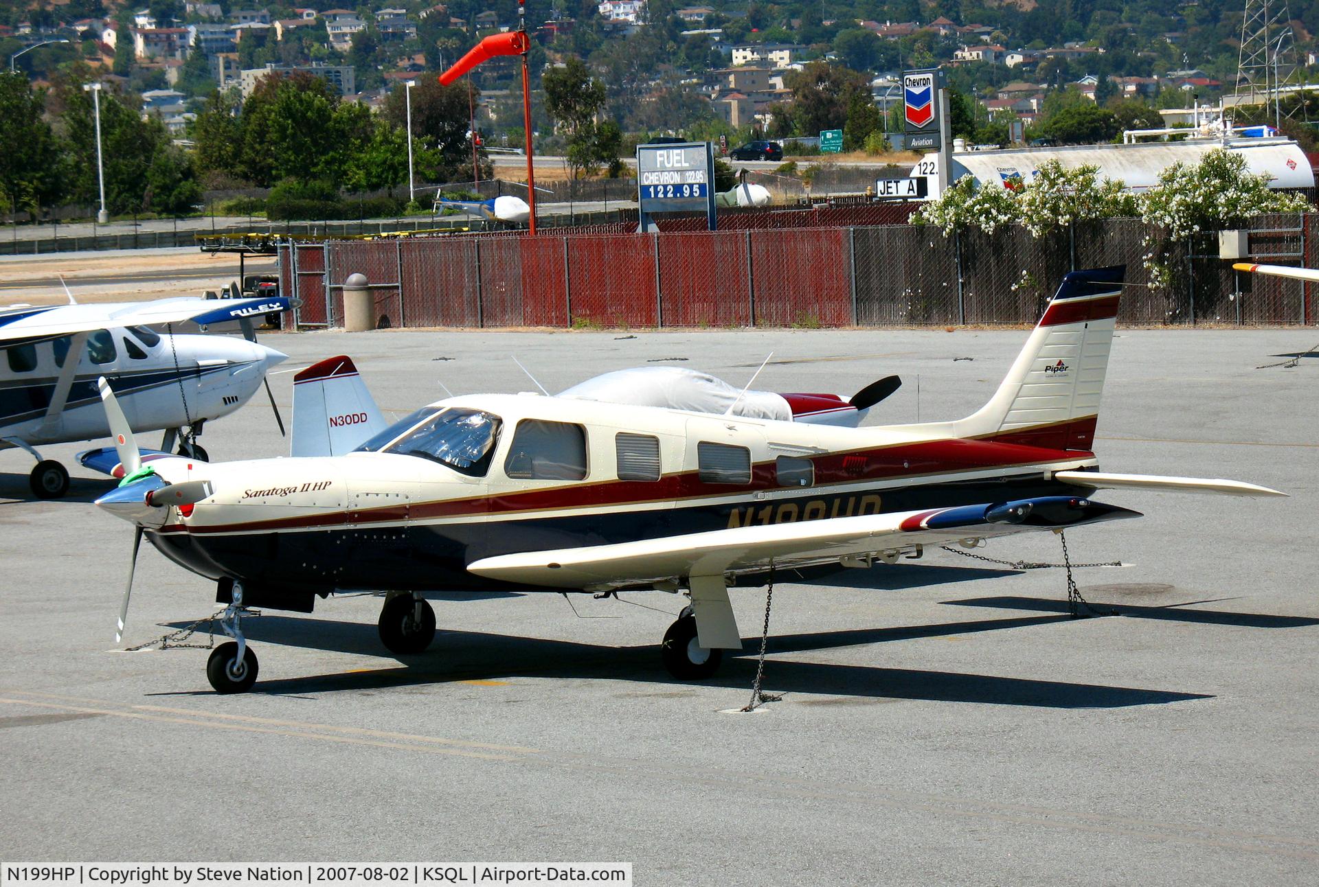 N199HP, 1999 Piper PA-32R-301 C/N 3246126, Flying Bull Aviation (Doral, FL) 1999 Piper PA-32R-301 on transient ramp at KSQL