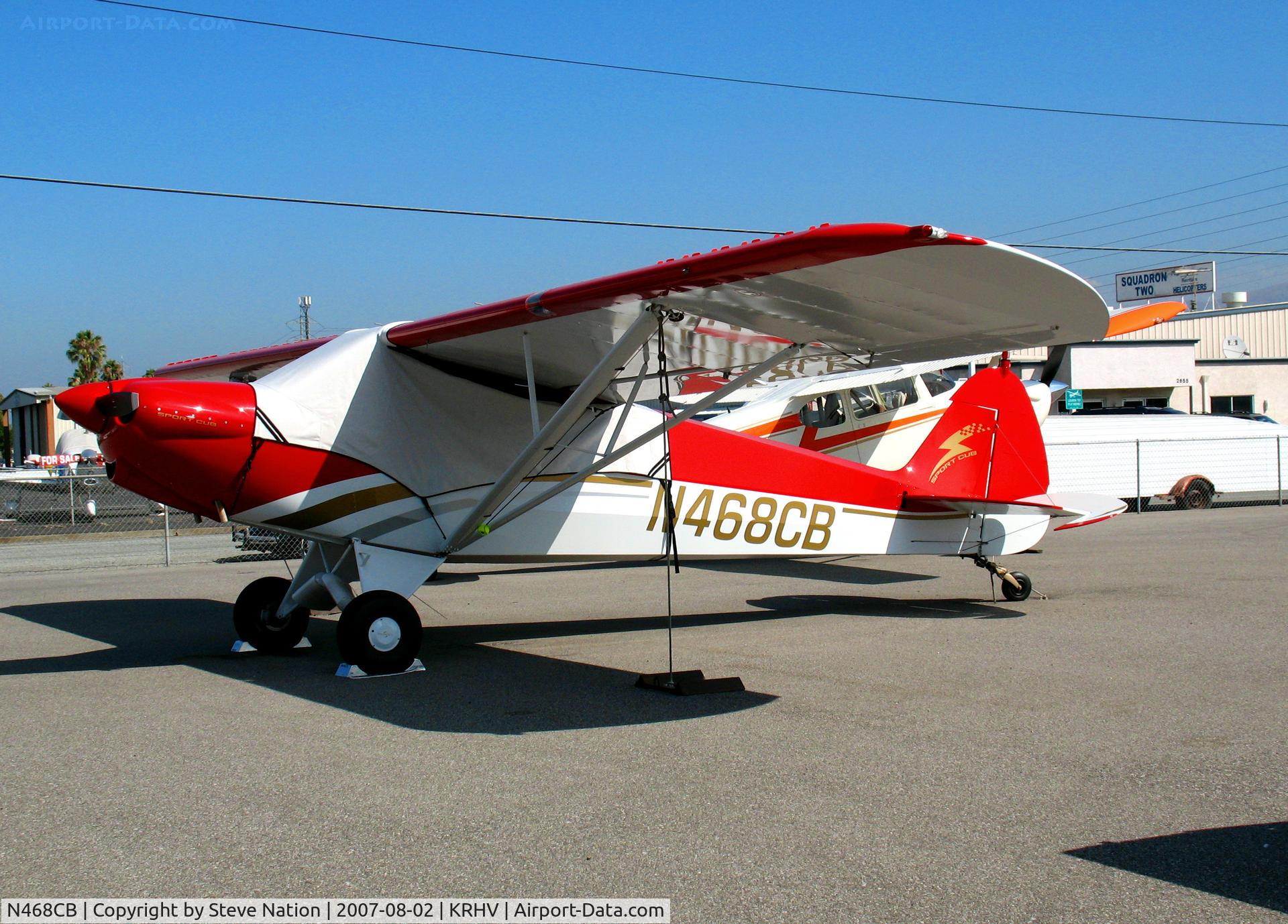N468CB, 2007 Cub Crafters CC11-100 Sport Cub C/N CC11-00017, Home-based 2007 Cub Crafters Inc CC11-100
