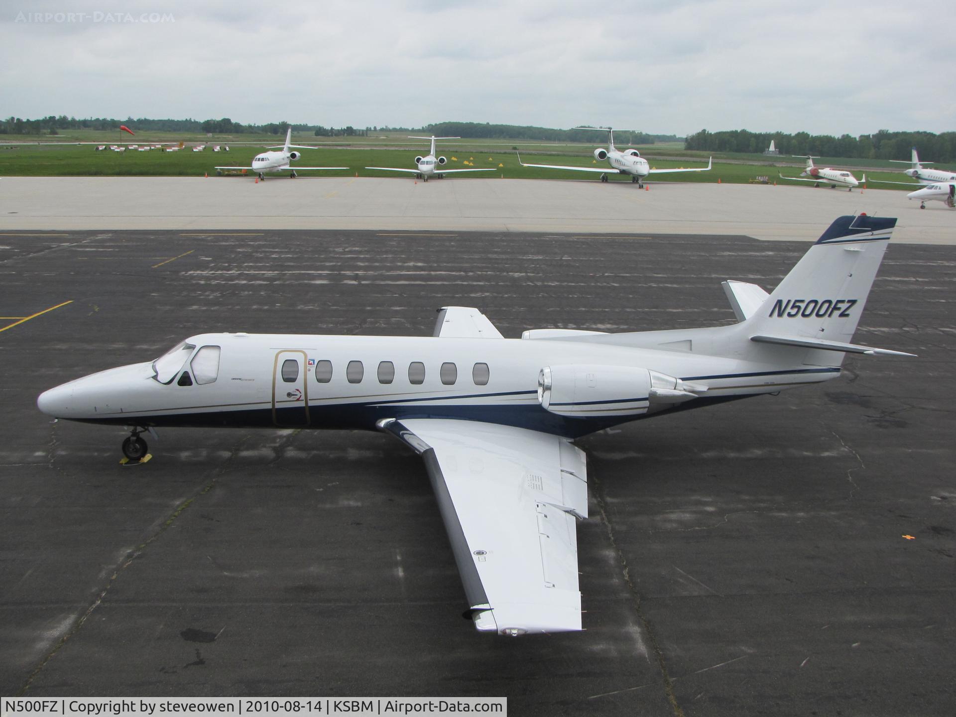 N500FZ, 1989 Cessna 560 C/N 560-0018, Taken @KSBM during the PGA Tour