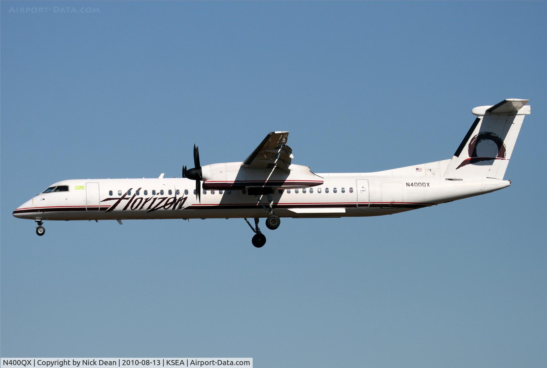N400QX, 2000 Bombardier DHC-8-402 Dash 8 C/N 4030, KSEA