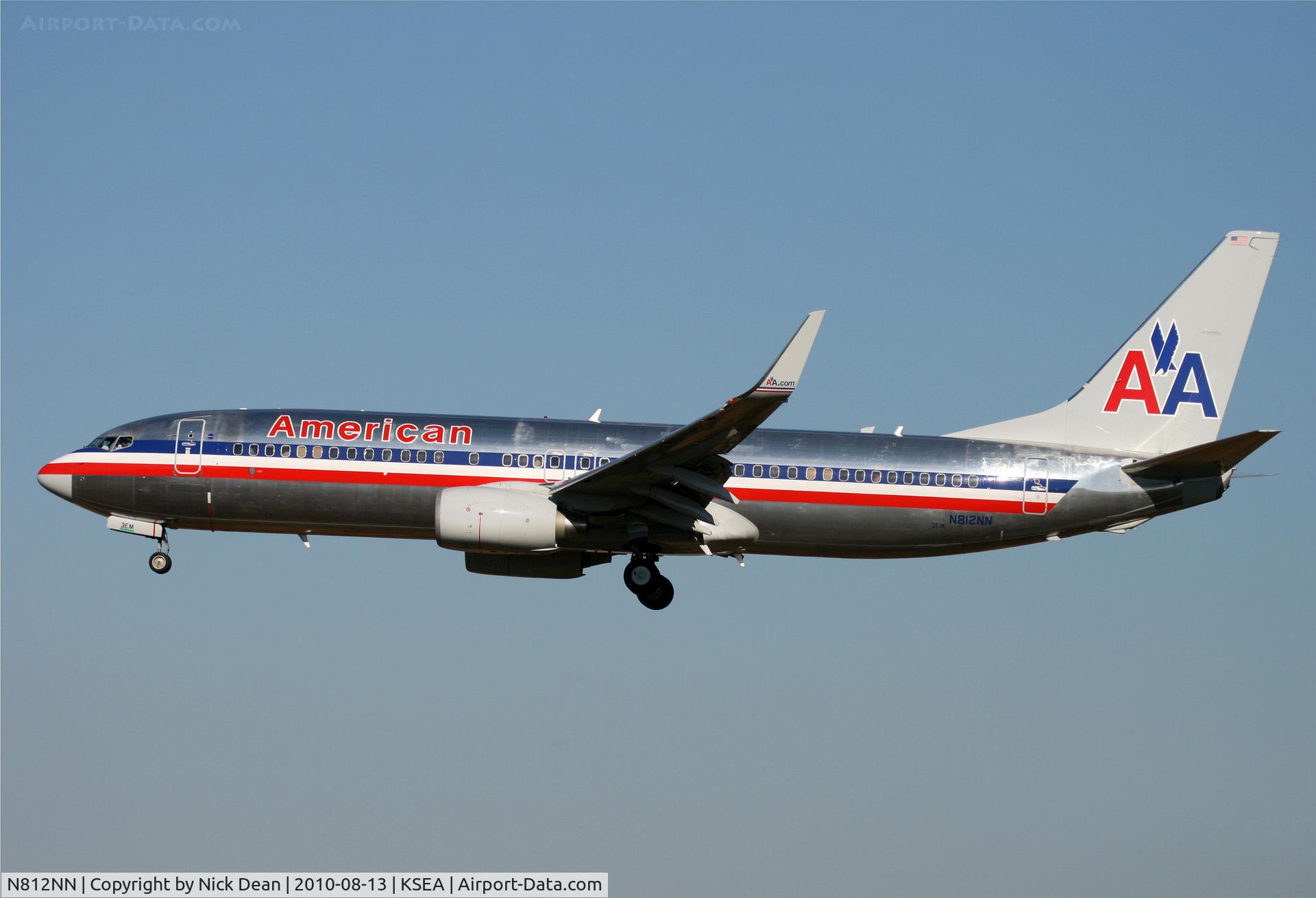 N812NN, 2009 Boeing 737-823 C/N 33520, KSEA