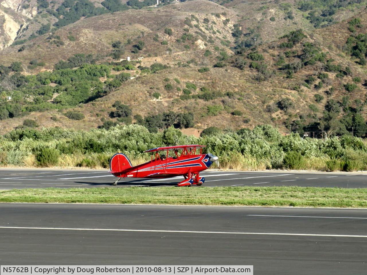 N5762B, 1980 Great Lakes 2T-1A-2 Sport Trainer C/N 0833, 1980 Great lakes 2T-1A-2 SPORT TRAINER, Lycoming AEIO-360-B1FG 180 Hp,