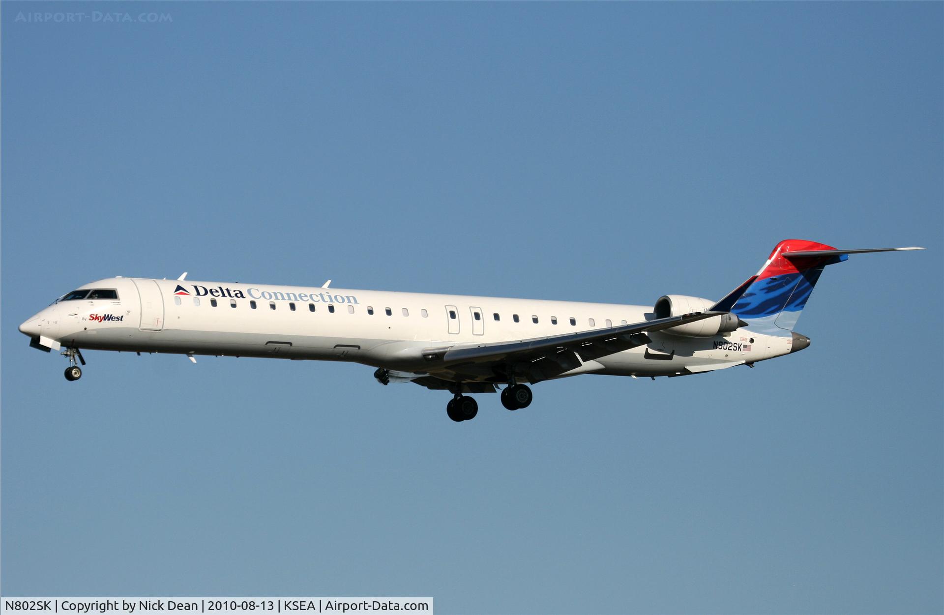 N802SK, 2006 Canadair CL-600-2D24 Regional Jet CRJ-900 C/N 15061, KSEA