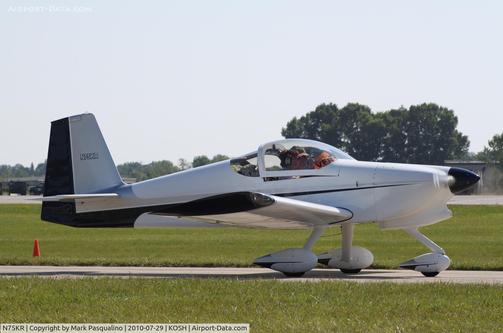 N75KR, 2001 Vans RV-6A C/N 60533, RV-6A