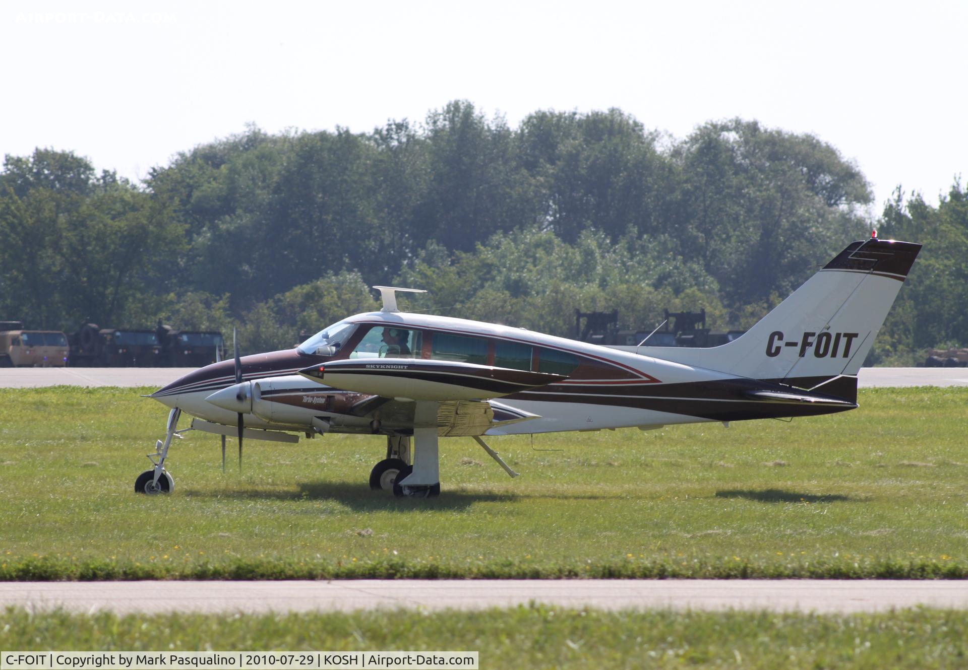 C-FOIT, 1966 Cessna 320E Executive Skyknight C/N 320E0006, Cessna 320E