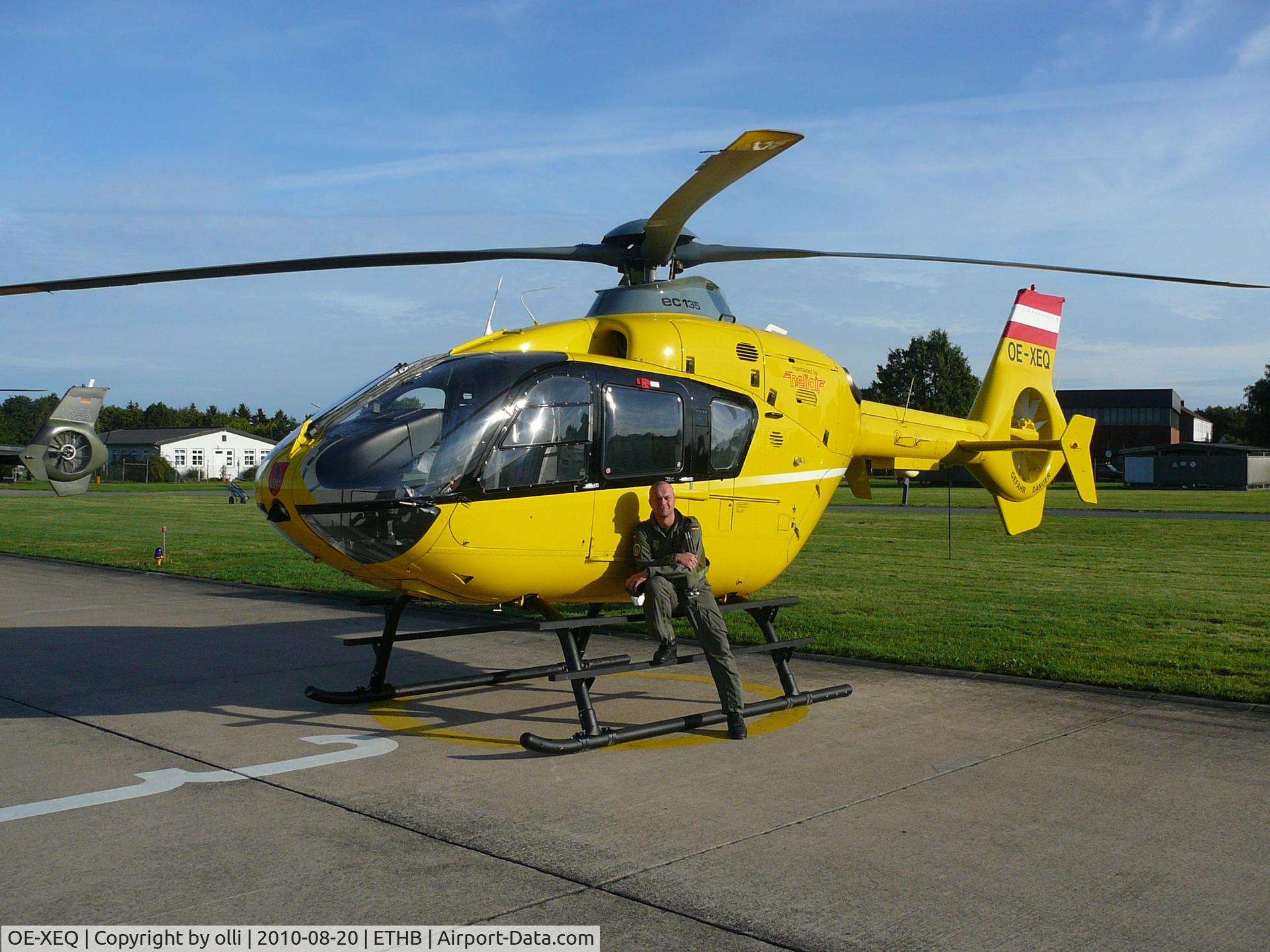 OE-XEQ, 2002 Eurocopter EC-135T-2 C/N 0220, T2+ during training switch course at bückeburg