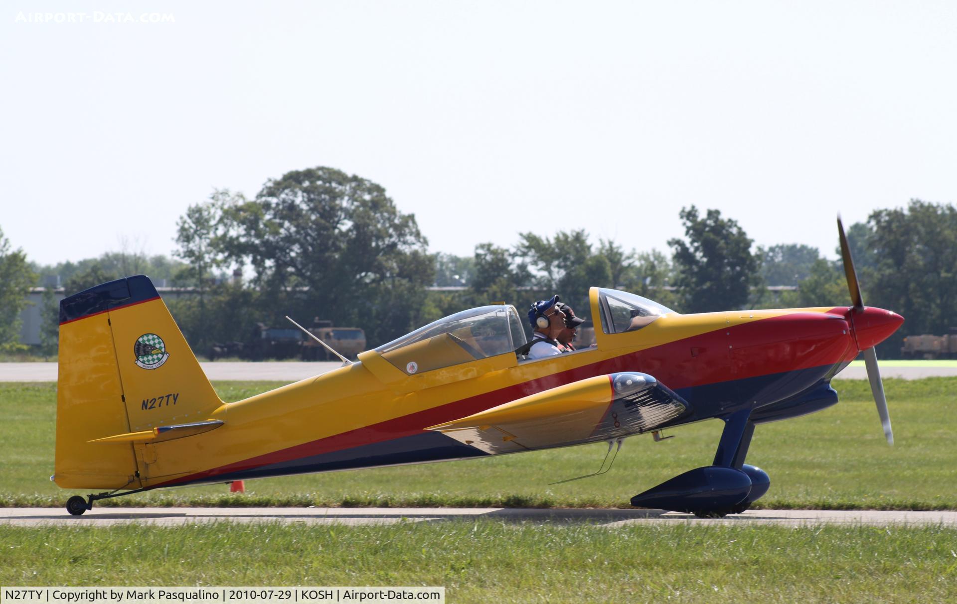 N27TY, 2005 Vans RV-7 C/N 70965, RV-7