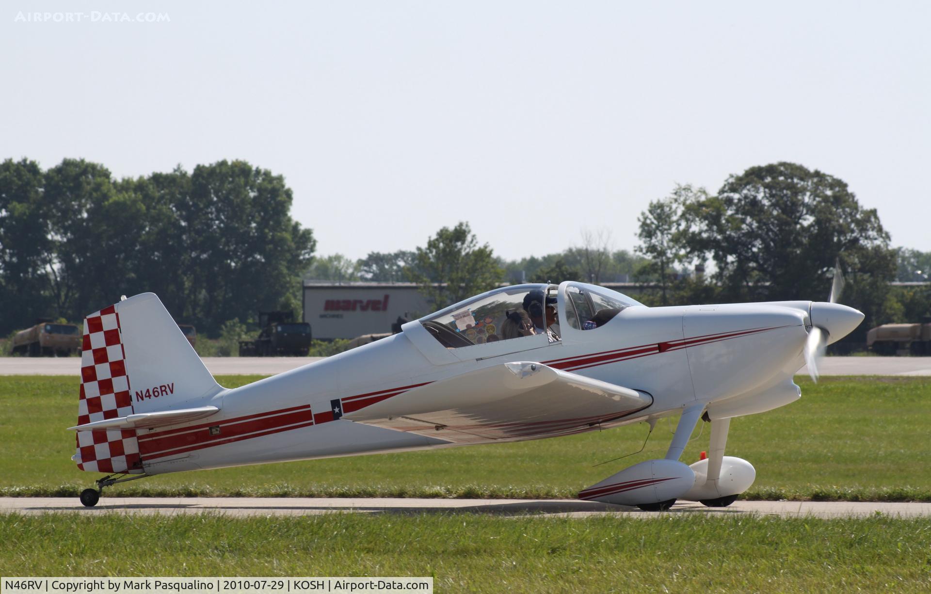N46RV, 1996 Vans RV-6 C/N 20483, RV-6