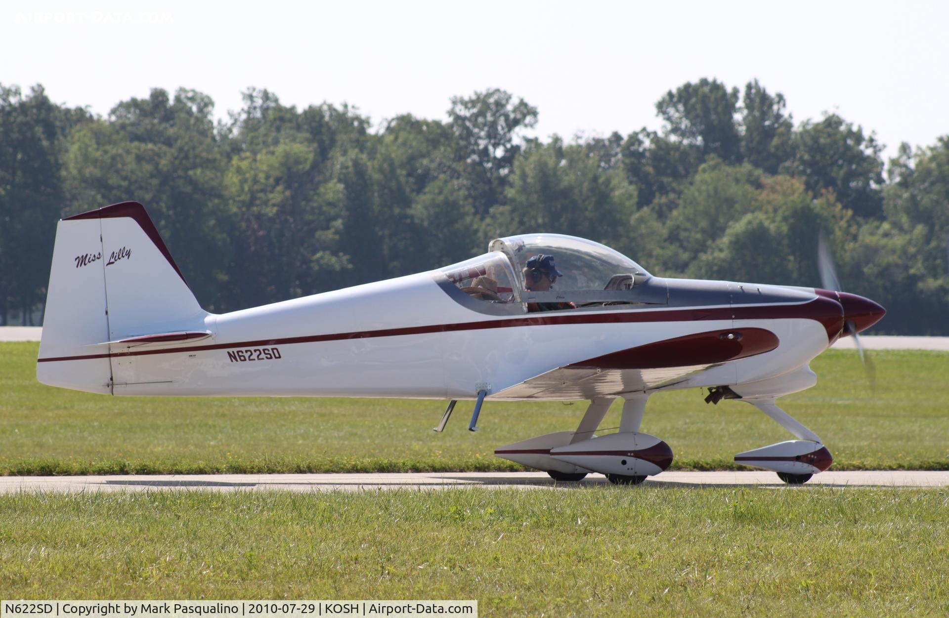 N622SD, 2000 Vans RV-6A C/N 23308, RV-6A