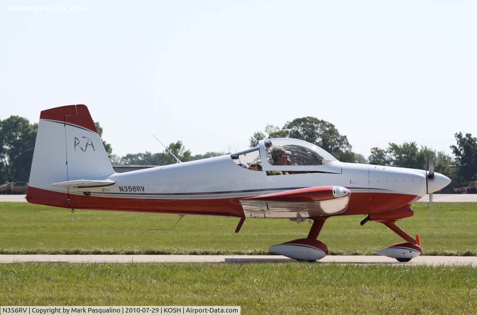 N356RV, 2007 Vans RV-7A C/N 70078, RV-7A