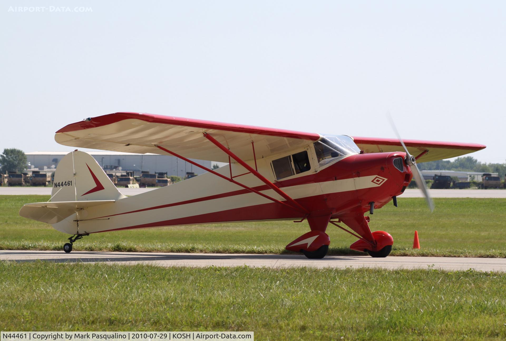 N44461, 1946 Taylorcraft BC12-D C/N 10261, Taylorcraft BC12-D