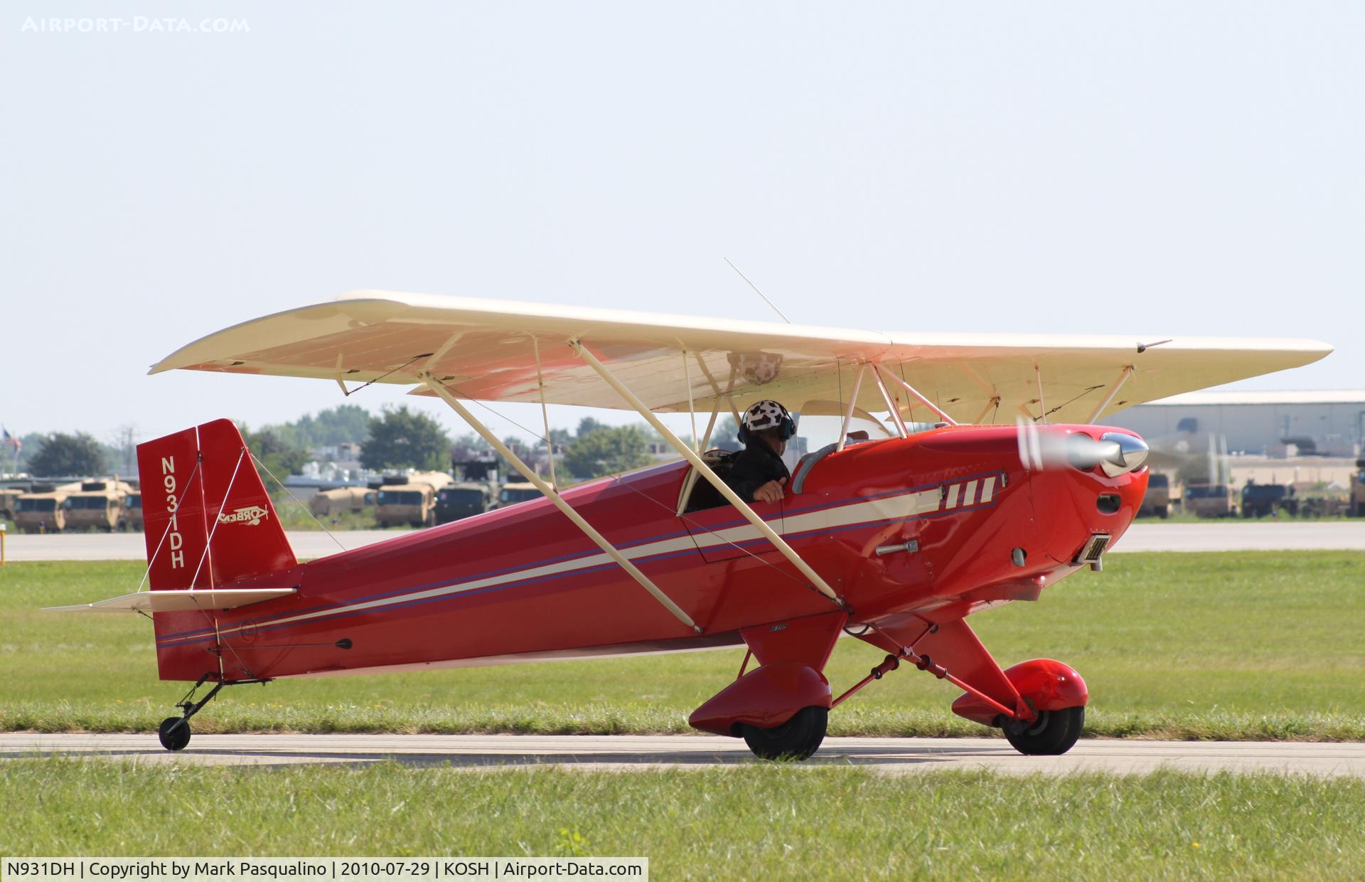 N931DH, 2000 Corben Junior Ace C/N DH-201, Hill-JR Ace