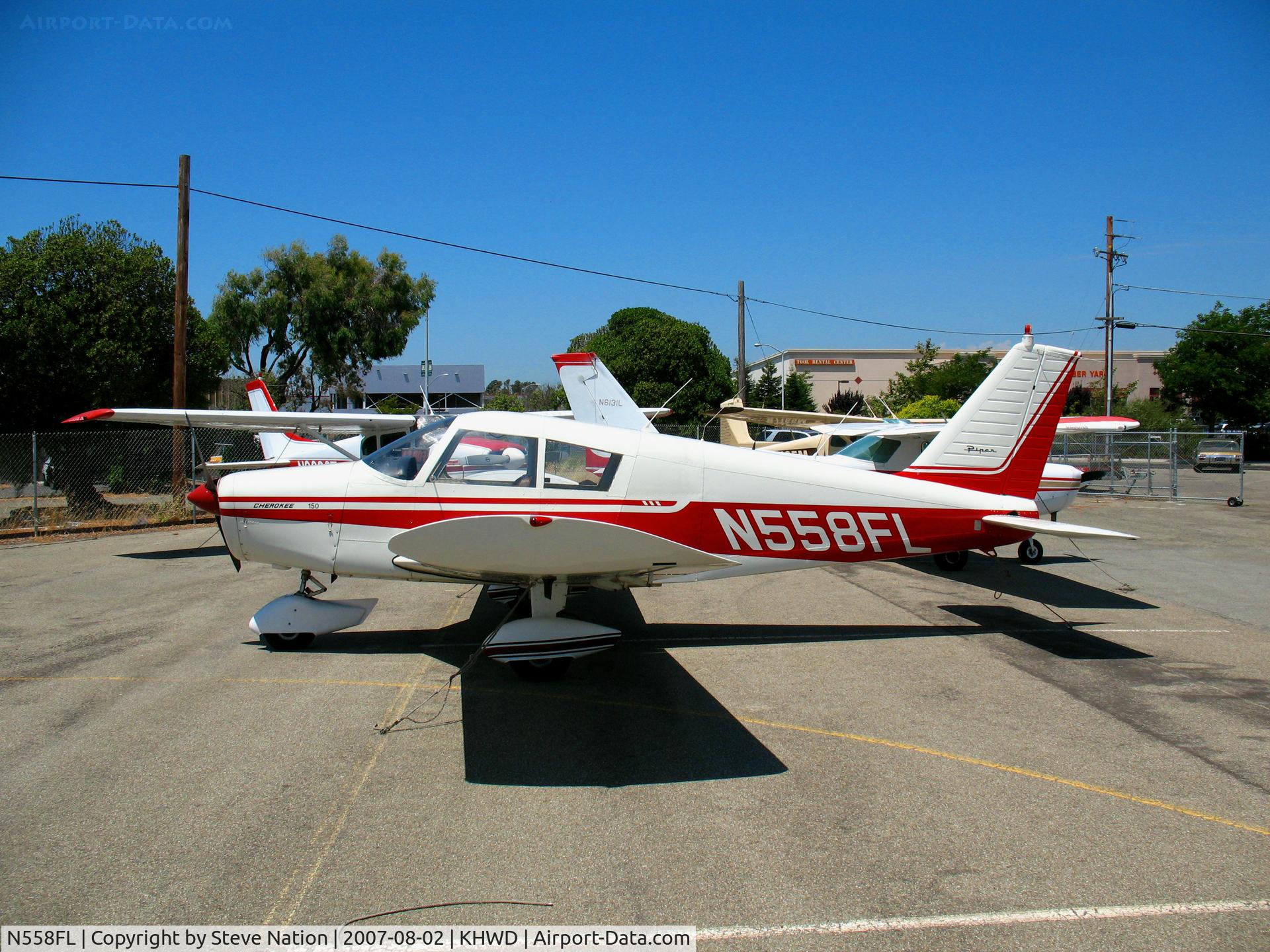 N558FL, 1971 Piper PA-28-140 C/N 28-7125399, Locally-based 1971 Piper PA-28-140