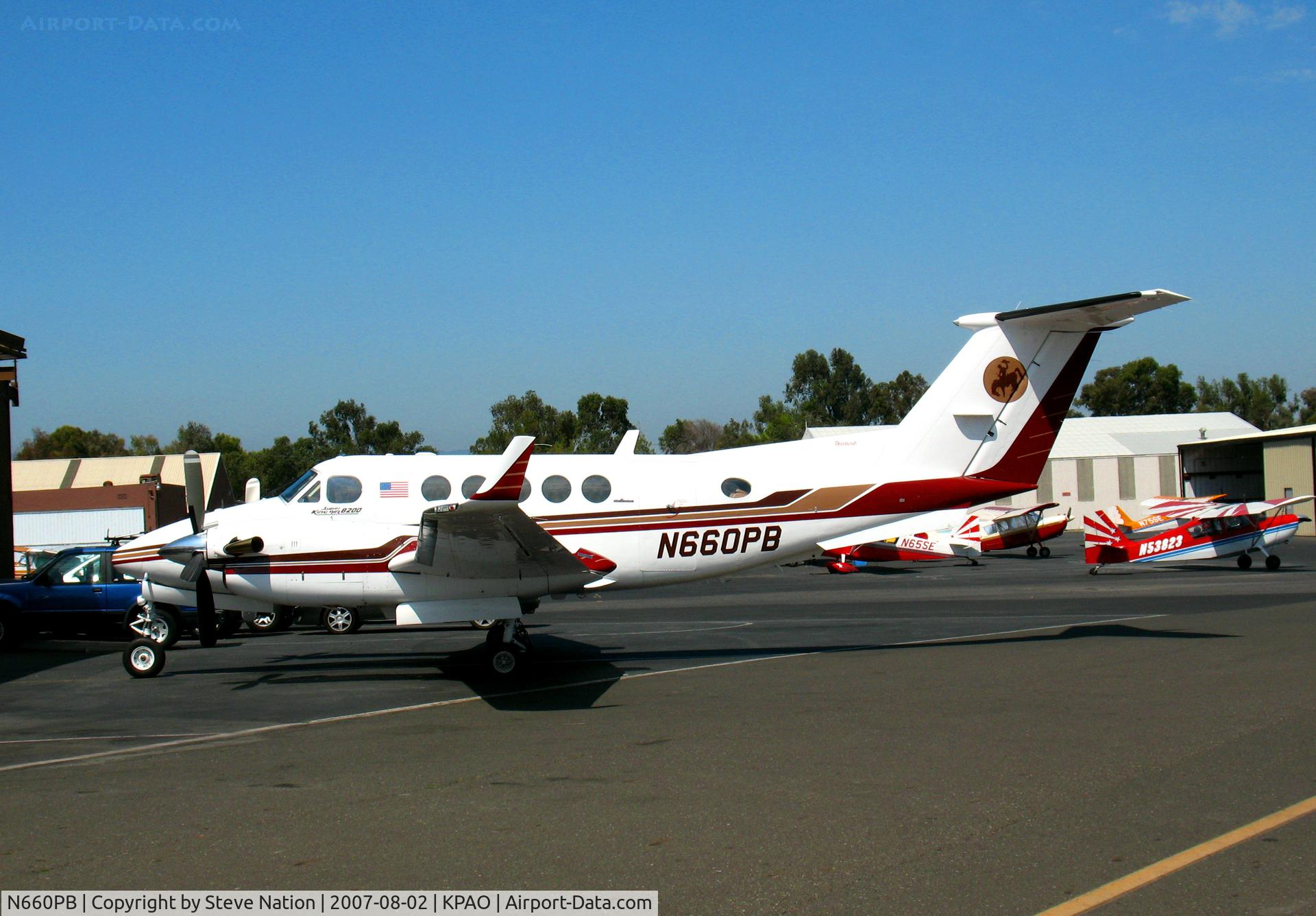 N660PB, 1990 Beech B200 King Air C/N BB-1364, Locally-based 1990 Beech B200 King Air