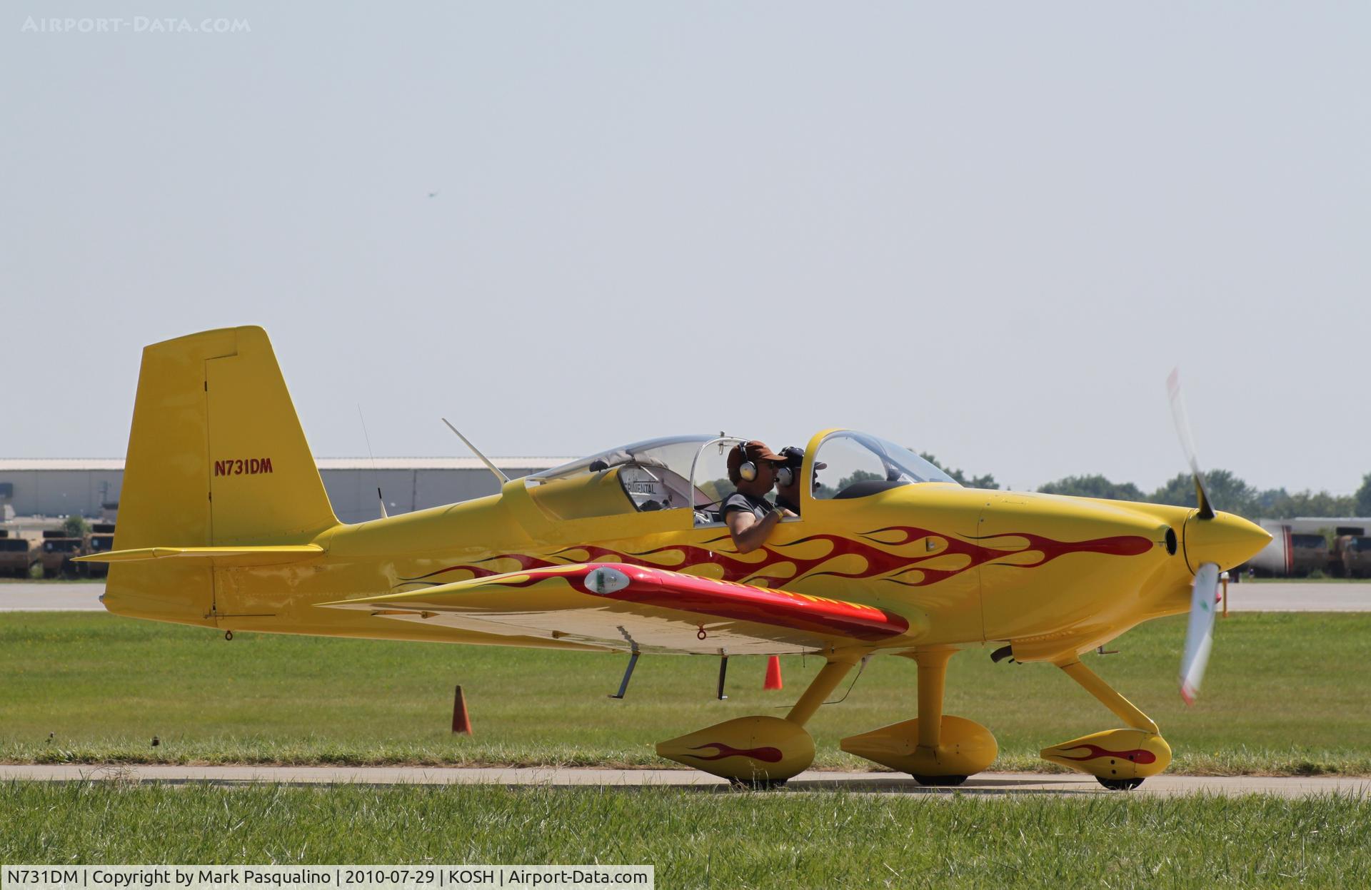 N731DM, 2006 Vans RV-7A C/N 001, RV-7A