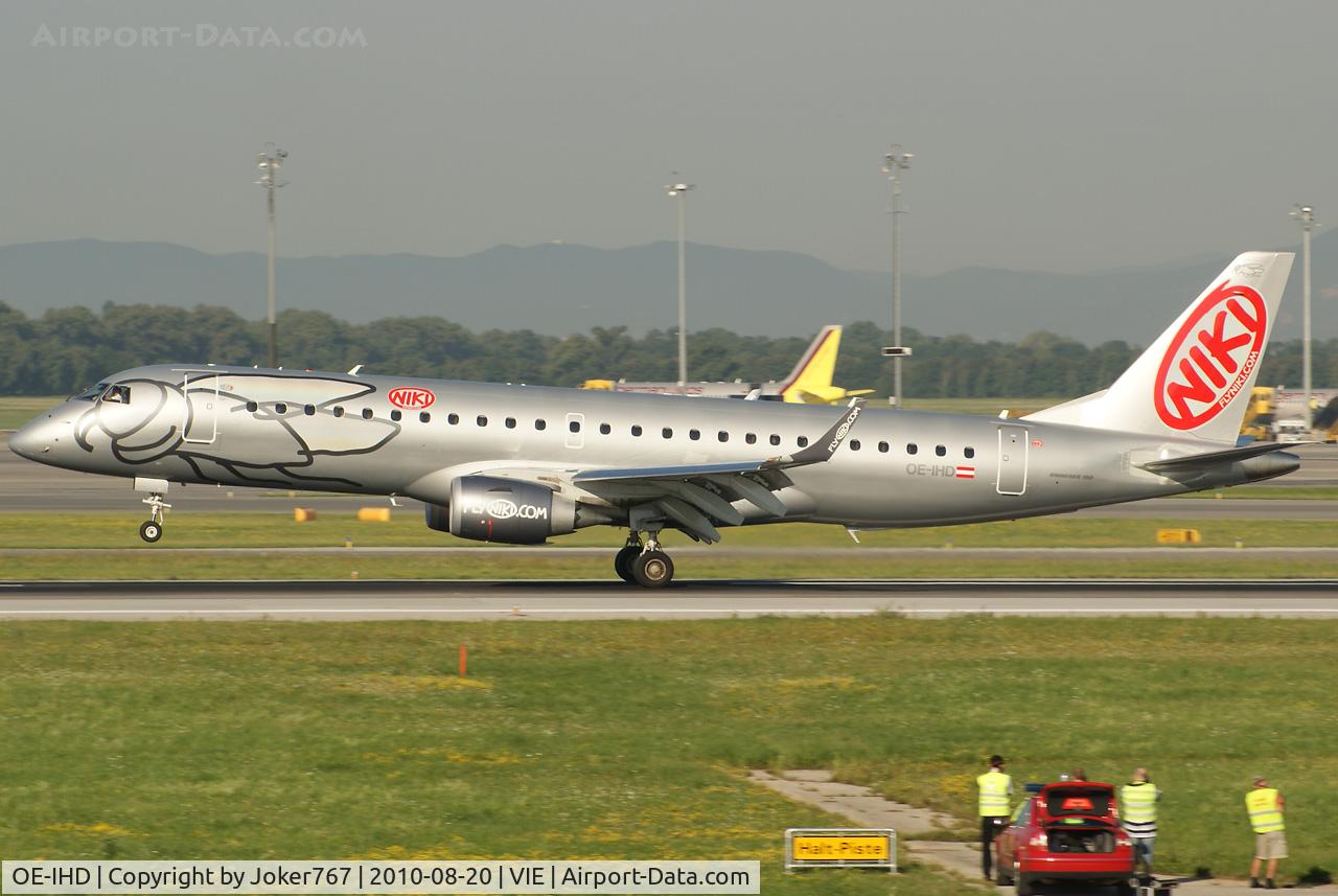 OE-IHD, 2010 Embraer E190 (ERJ-190-100) C/N 19000354, NIKI