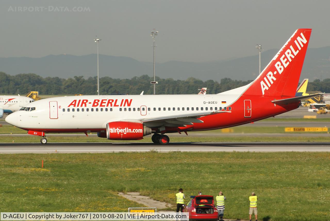 D-AGEU, 1998 Boeing 737-75B C/N 28104, Air Berlin