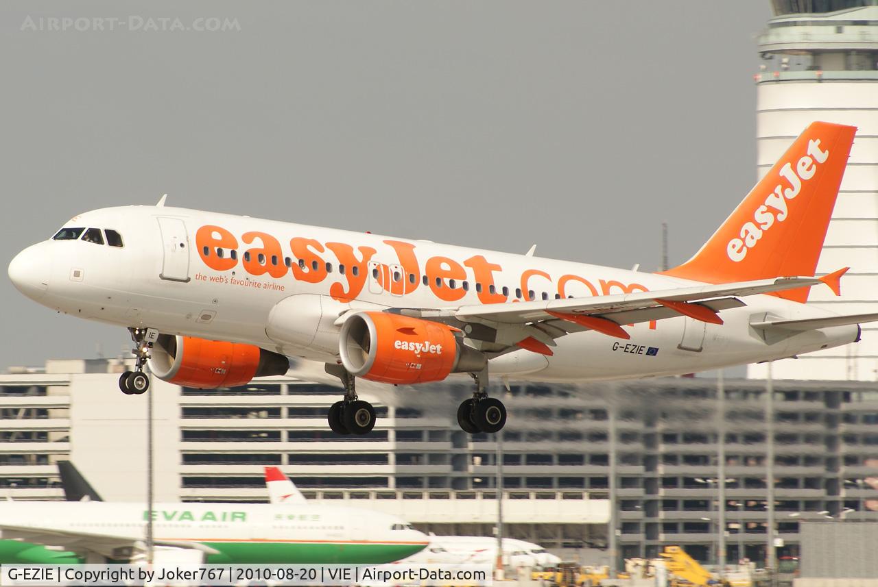 G-EZIE, 2005 Airbus A319-111 C/N 2446, EasyJet