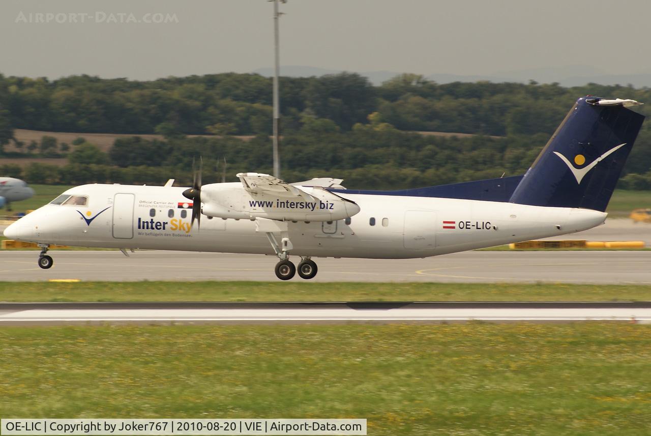 OE-LIC, 1997 De Havilland Canada DHC-8-314 Dash 8 C/N 503, Intersky