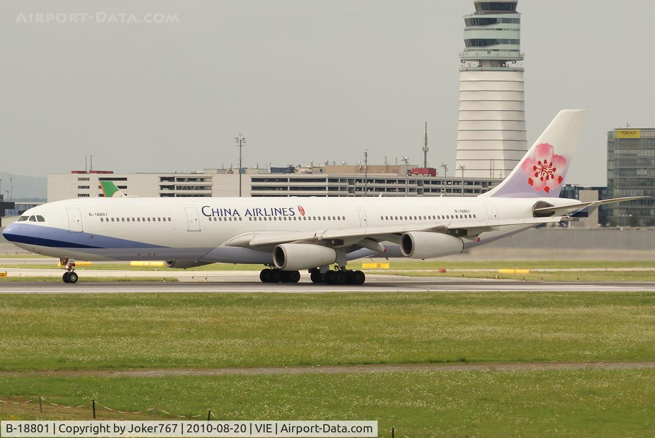 B-18801, 2001 Airbus A340-313 C/N 402, China Airlines