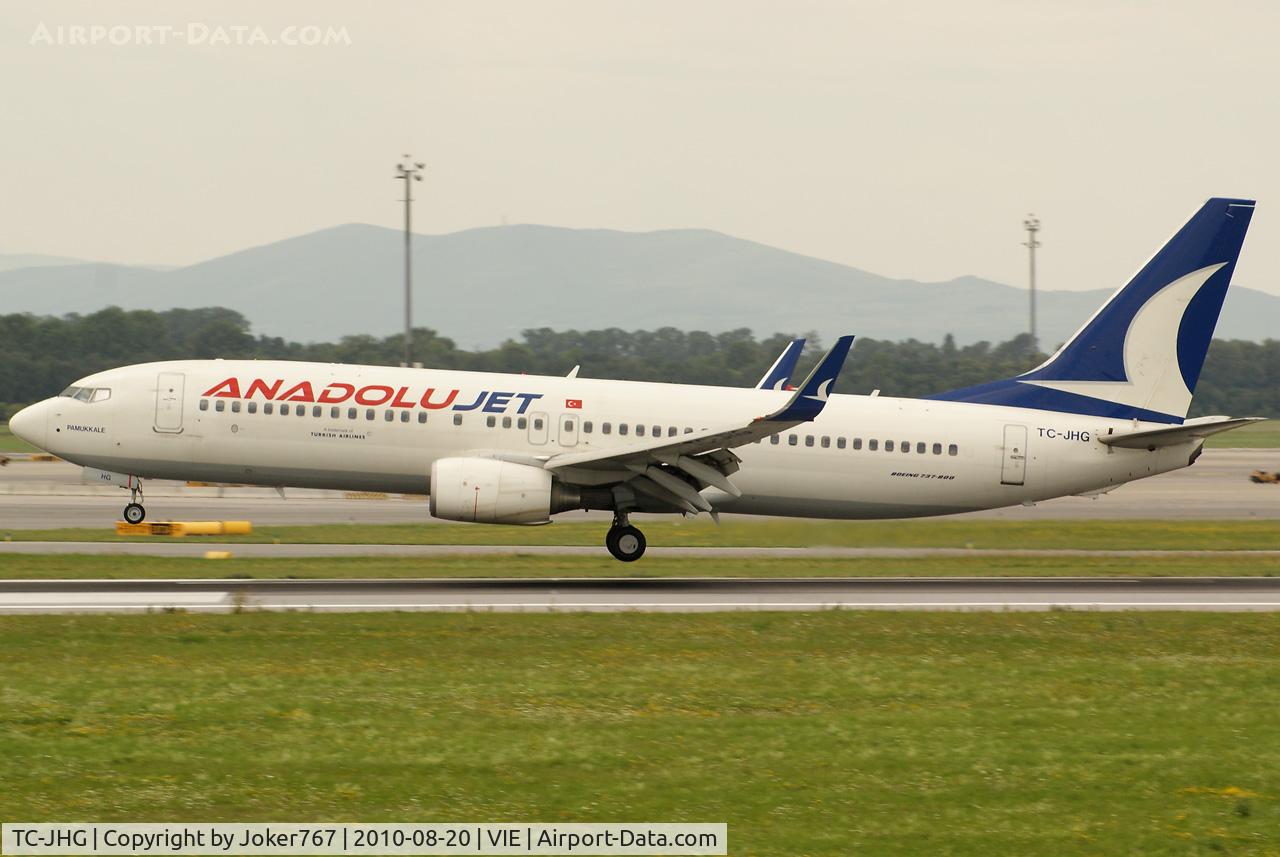 TC-JHG, 2008 Boeing 737-8GJ C/N 34958, AnadoluJet