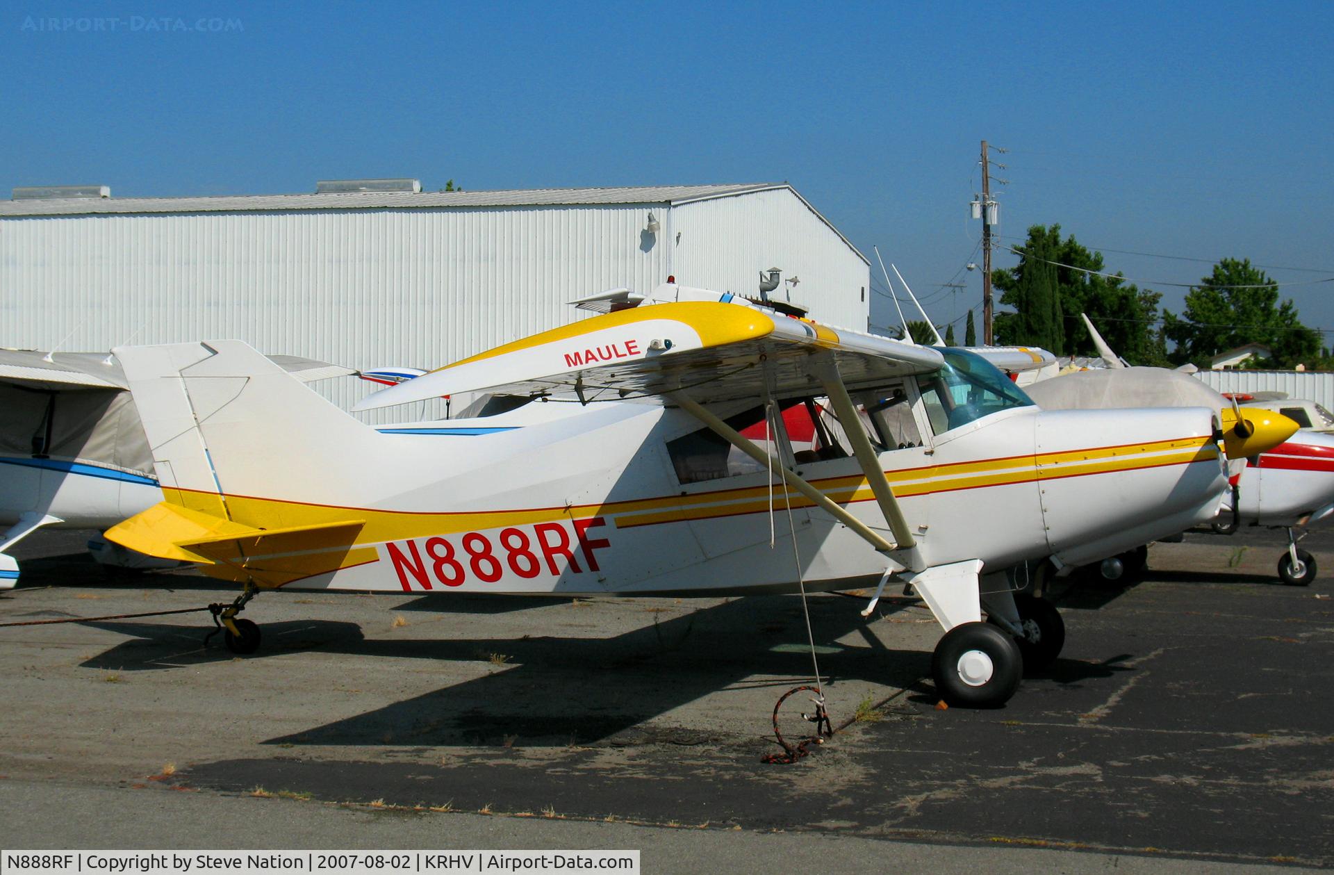 N888RF, 1974 Maule M-5-220C Lunar Rocket C/N 5043C, Locally-based 1974 Maule M-5-220C