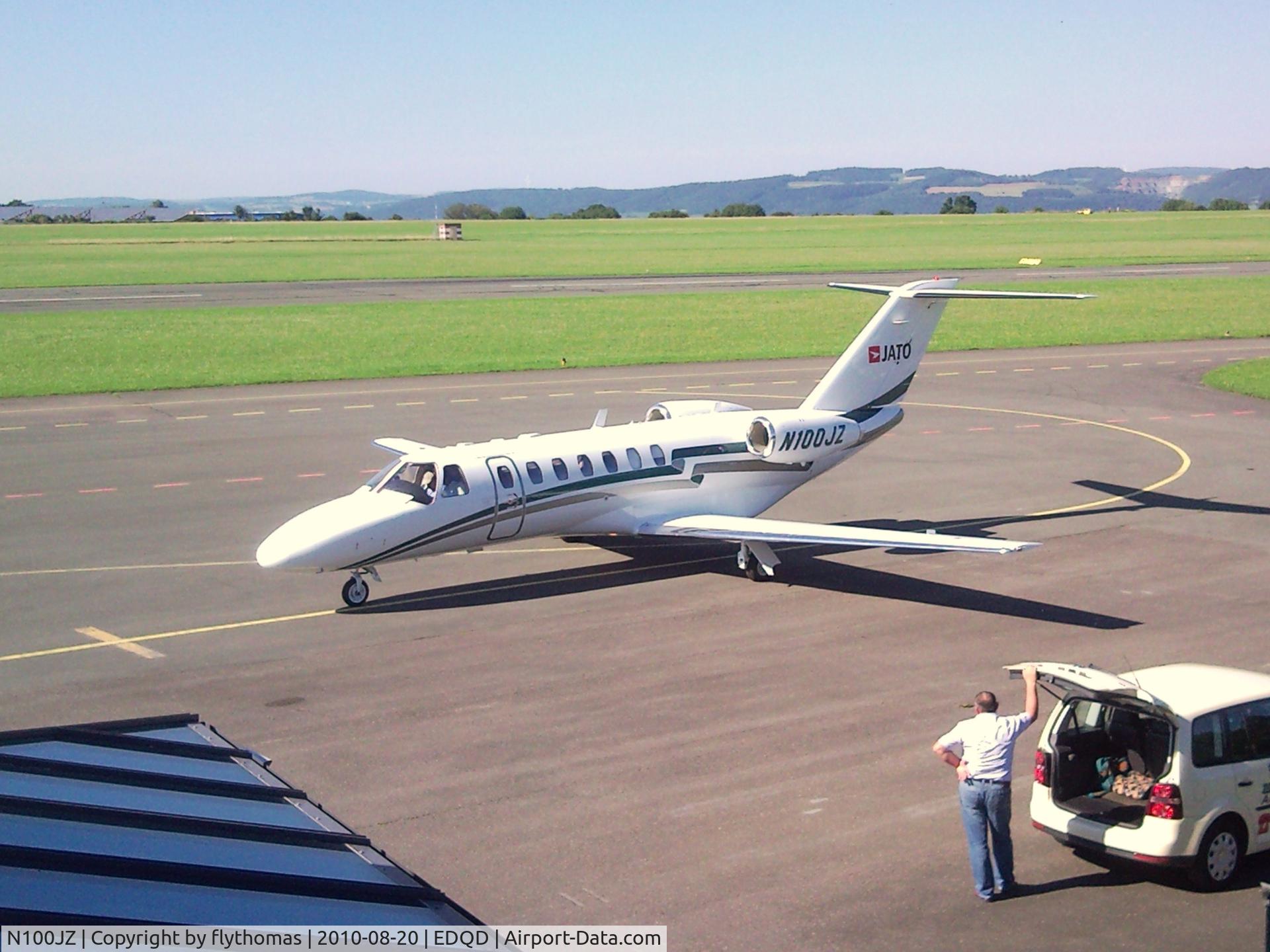 N100JZ, 2006 Cessna 525B CitationJet CJ3 C/N 525B-0095, N100JZ Bayreuth Airport
