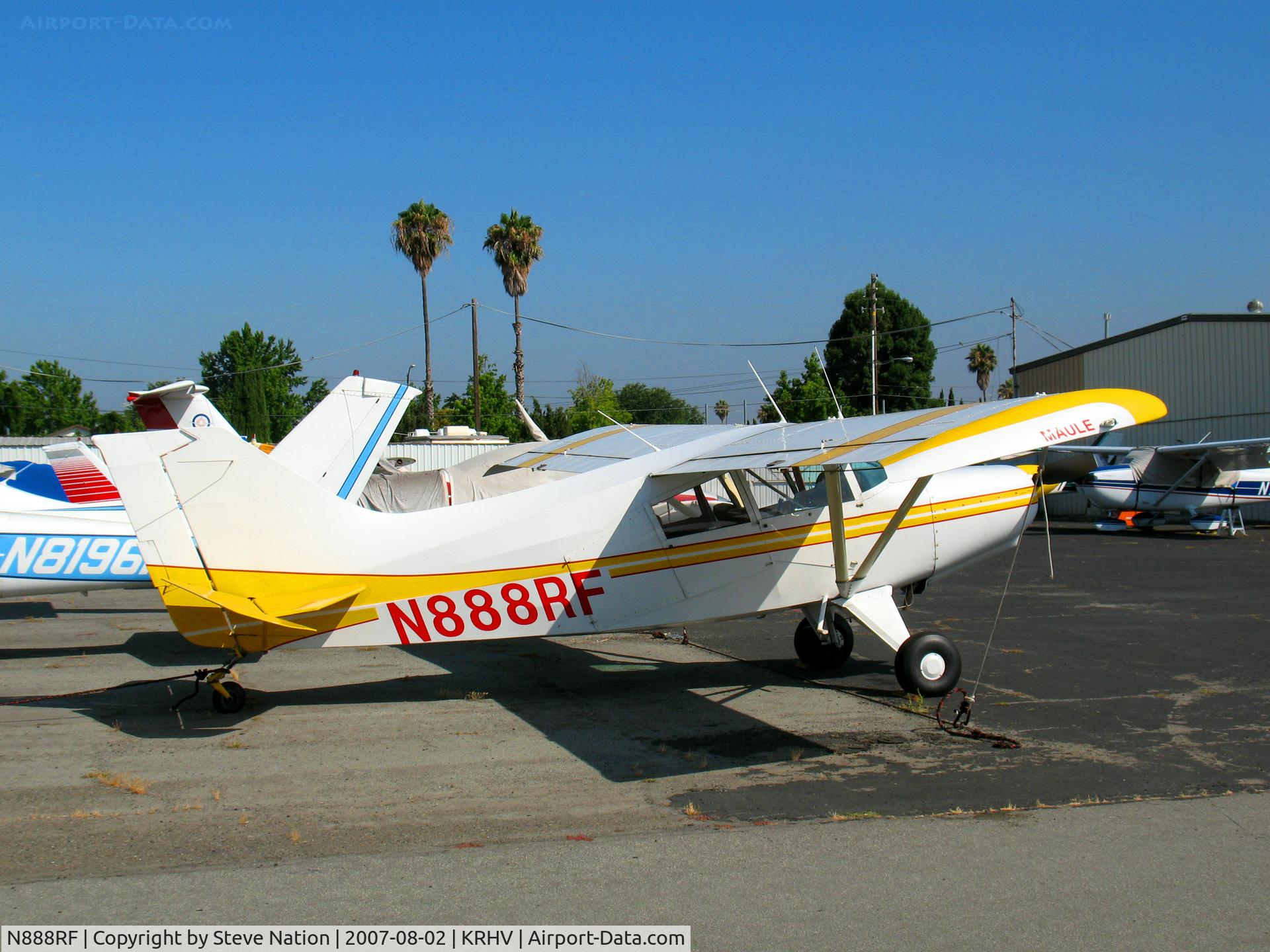N888RF, 1974 Maule M-5-220C Lunar Rocket C/N 5043C, Locally-based 1974 Maule M-5-220C