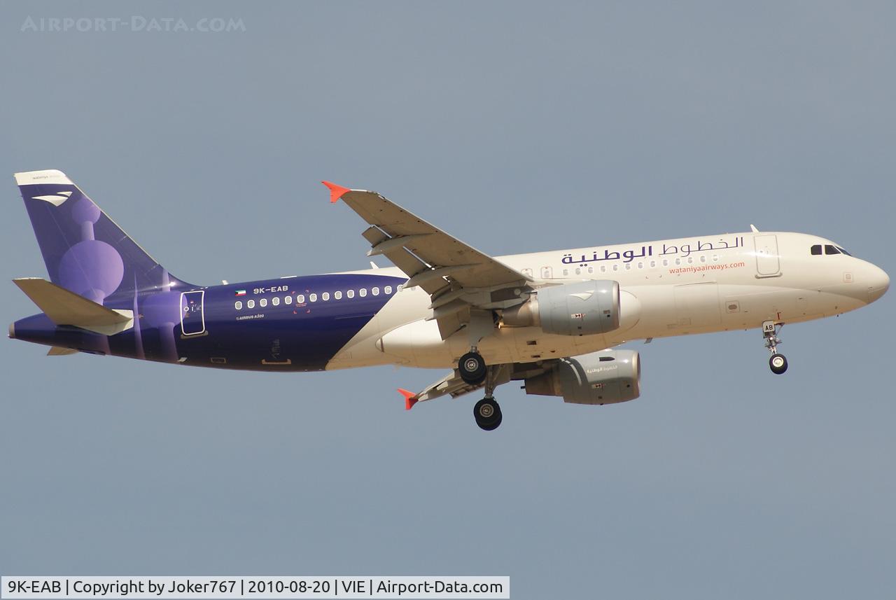 9K-EAB, 2009 Airbus A320-214 C/N 3791, Wataniya Airways