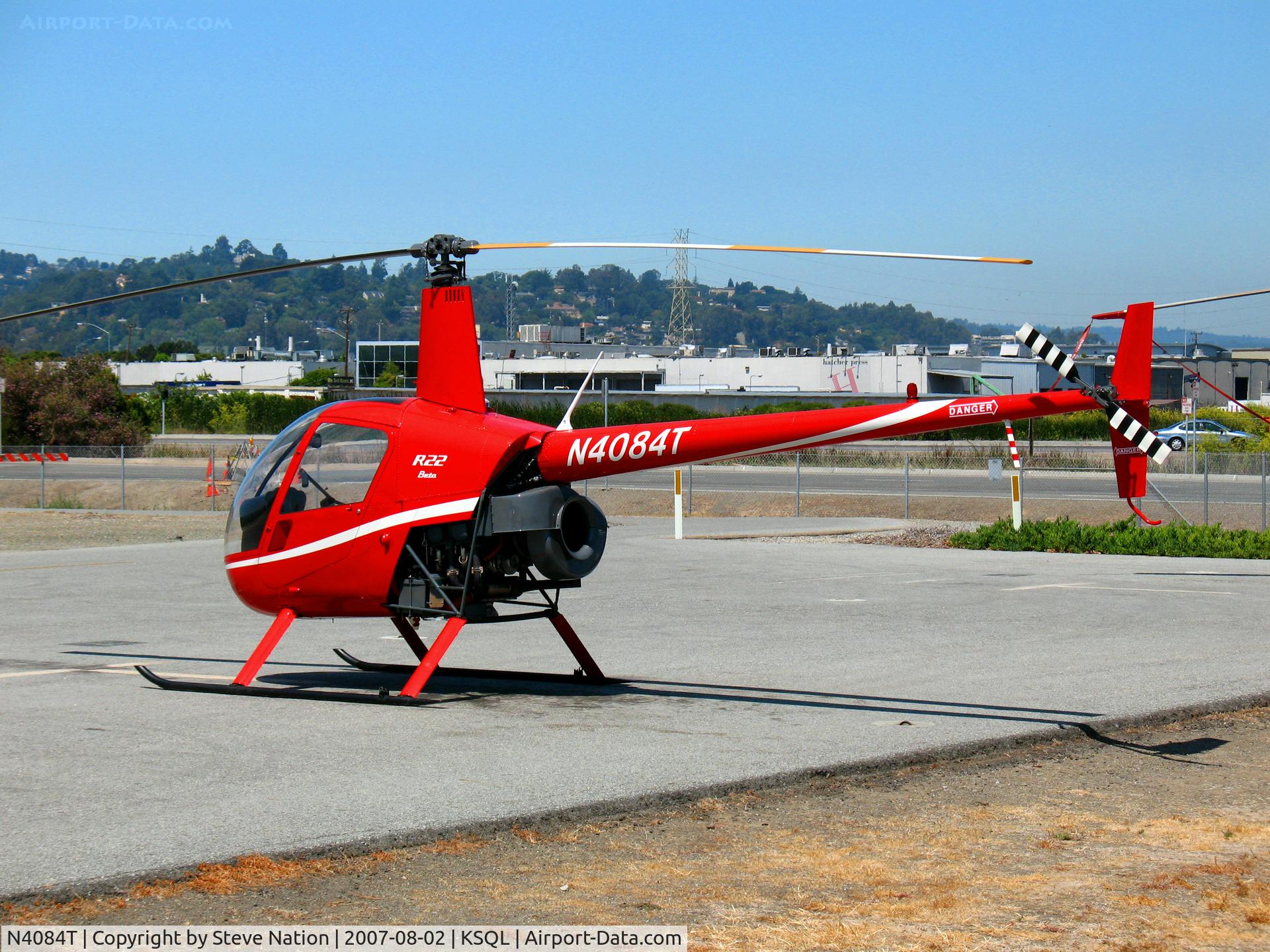 N4084T, 1991 Robinson R22 Beta C/N 1863, 1991 Robbie R22 BETA visiting from Port Orchard, WA