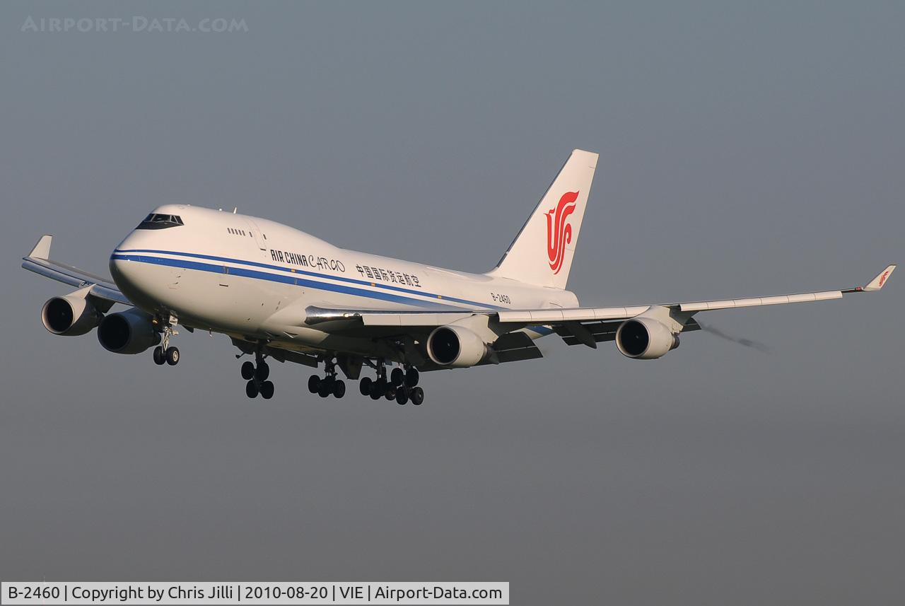 B-2460, Boeing 747-4J6 (M) C/N 24348, Air China Cargo