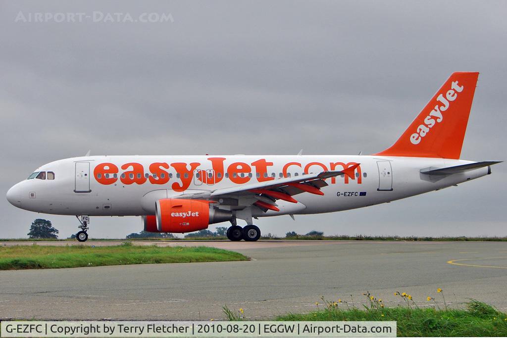 G-EZFC, 2009 Airbus A319-111 C/N 3808, Easyjet 2009 Airbus A319-111, c/n: 3808 at Luton