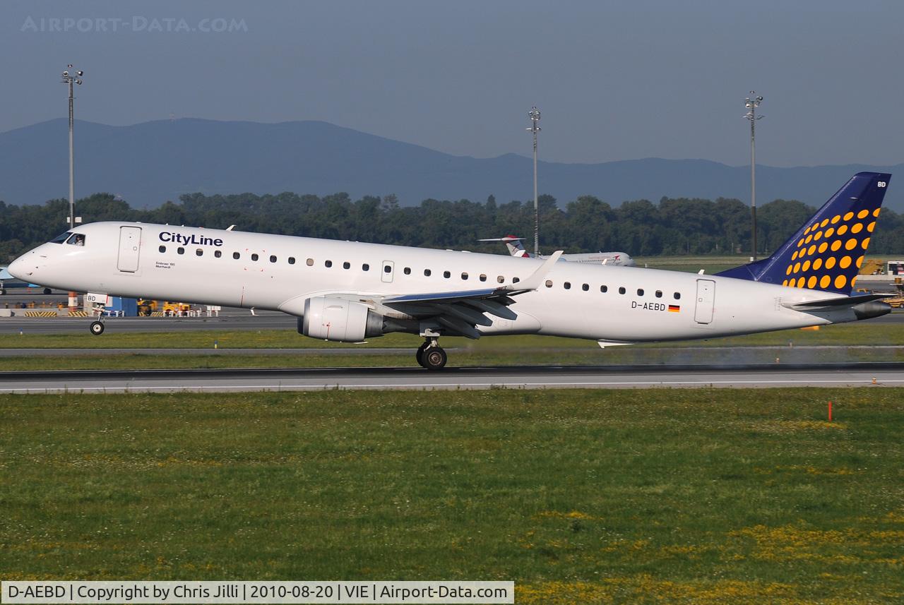 D-AEBD, 2009 Embraer 195LR (ERJ-190-200LR) C/N 19000324, City