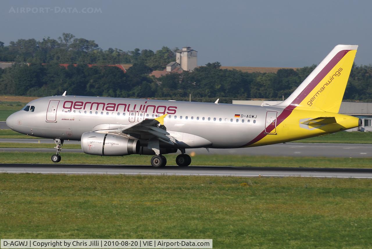 D-AGWJ, 2008 Airbus A319-132 C/N 3375, germanwings